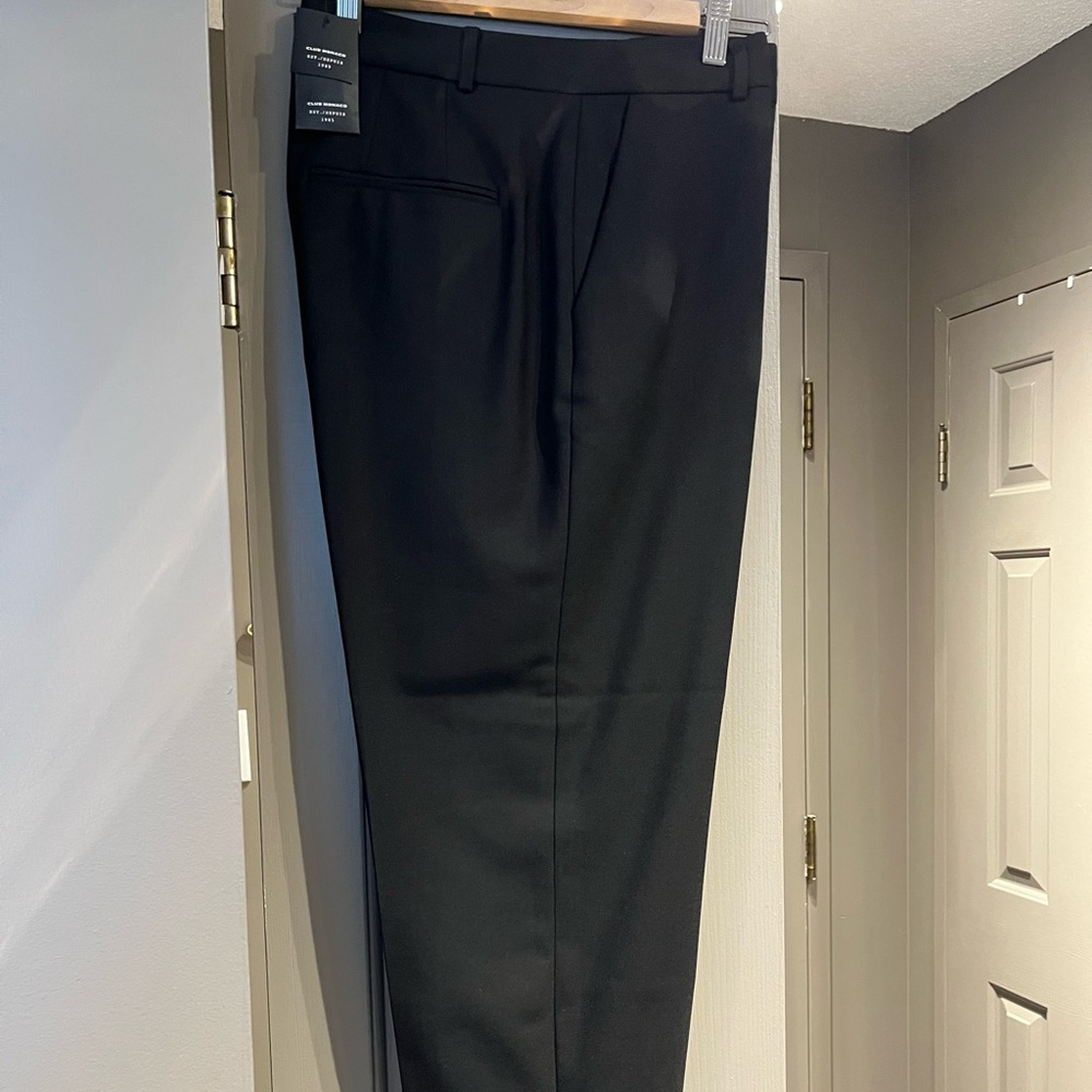 Club Monaco Women's Black Tailored Dress Pants